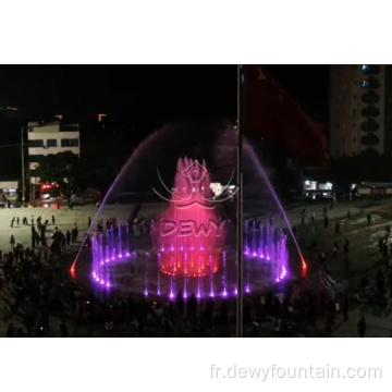 Square Garden Music Dance Dance Fountain Performance Design